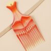 1pc Two Tone Pick Hair Comb, Hair Brush For Afro Hair,Hair Brush,Comb,Hair Tools,Hair Products And Accessories For Barber Salon Beauty Travel Essentials,Back To School,Travel Holiday Essentials,Hair Accessories For Women,Brush,Hair Brushes,Edge Brush,Brus