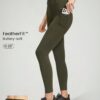 26&quote; FeatherFit™ Cargo Pocket Belted Leggings Low Impact Daily Casual Summer