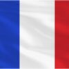 AhfuLife Grande Drapeau Francais 90x150cm, 1Pcs Drapeau France Double Face avec 2 œillets en Laiton en Polyester pour Célébration Eurovison 2026 Tournoi Rugby Fête Nationale Coupe du Monde